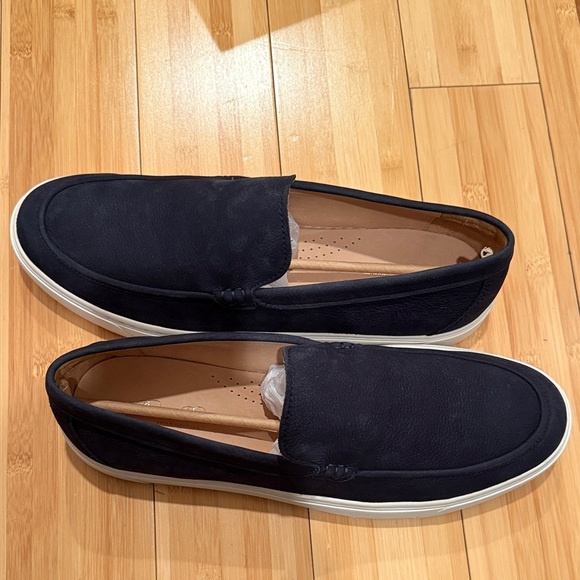 Brooks Brothers Men\'s Navy Hampton Slip-On Suede Sneakers  Brand New main image 7